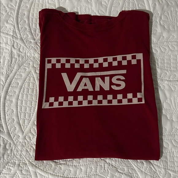 Vans Men's Burgundy Short Sleeve Tee - Picture 5 of 5